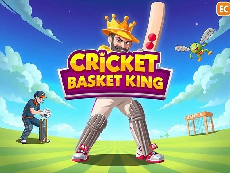 Cricket Basket King Game Cover