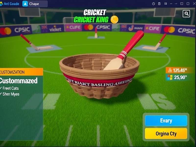 Cricket Basket King Customization Options